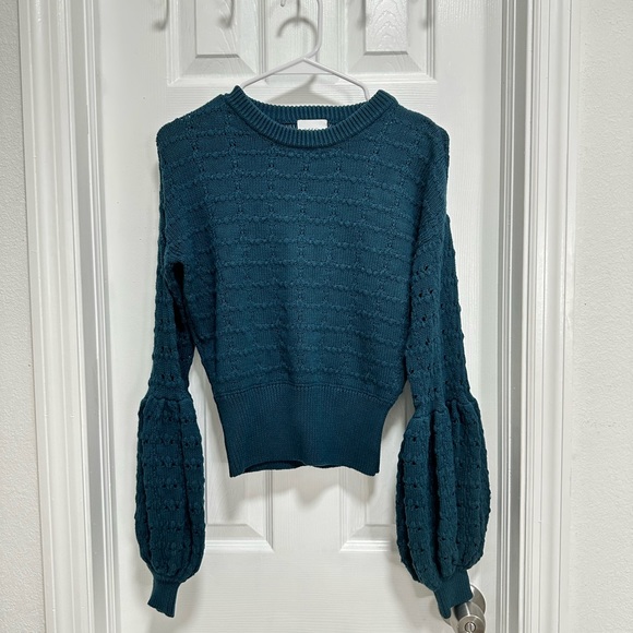 MISA Vayda Sweater in Teal - Picture 4 of 7